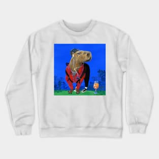 Capybara Aperol Crewneck Sweatshirt